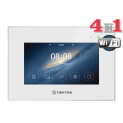 Монитор видеодомофона Tantos Marilyn HD Wi-Fi IPS (White) Cенсорный экран 7" CVBS (PAL)