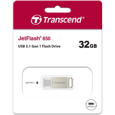 Флеш-накопитель Transcend 32GB JetFlash 890 USB 3.1 OTG