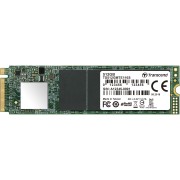 Твердотельный накопитель Transcend SSD MTE110S, 512GB, M.2(22x80mm), NVMe, PCIe 3.0 x4, 3D TLC, R/W 1700/1400MB/s, IOPs 160 000/250 000, TBW 200, DWPD 0.2 (5 лет)